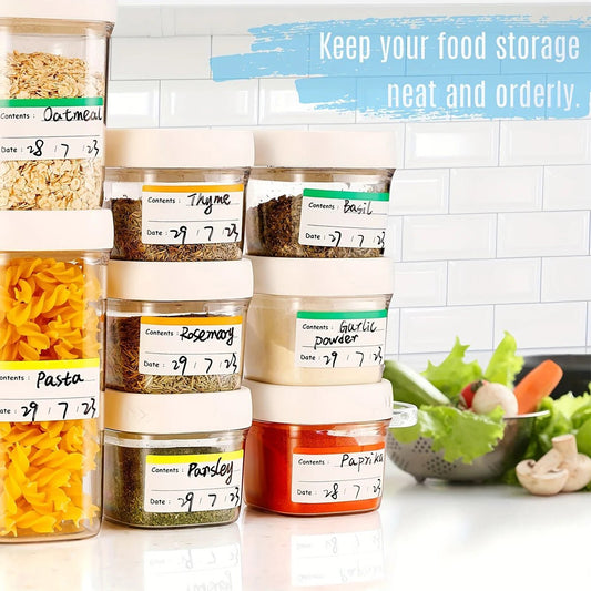 100Pcs Easy Peel Off Frozen Food Stickers - DailyBasicNeeds.com
