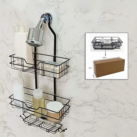 3 - tier Household Shower Shelves - DailyBasicNeeds.com