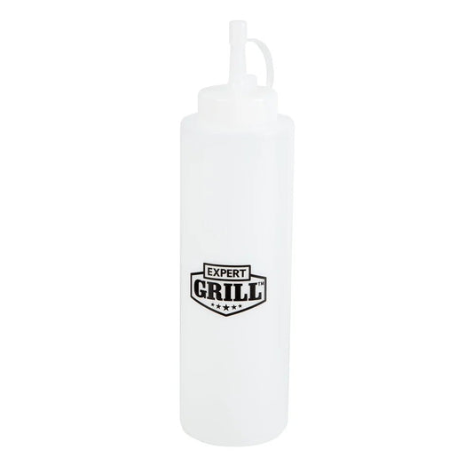 6 Pack 14oz Plastic Squeeze Bottles - DailyBasicNeeds.com
