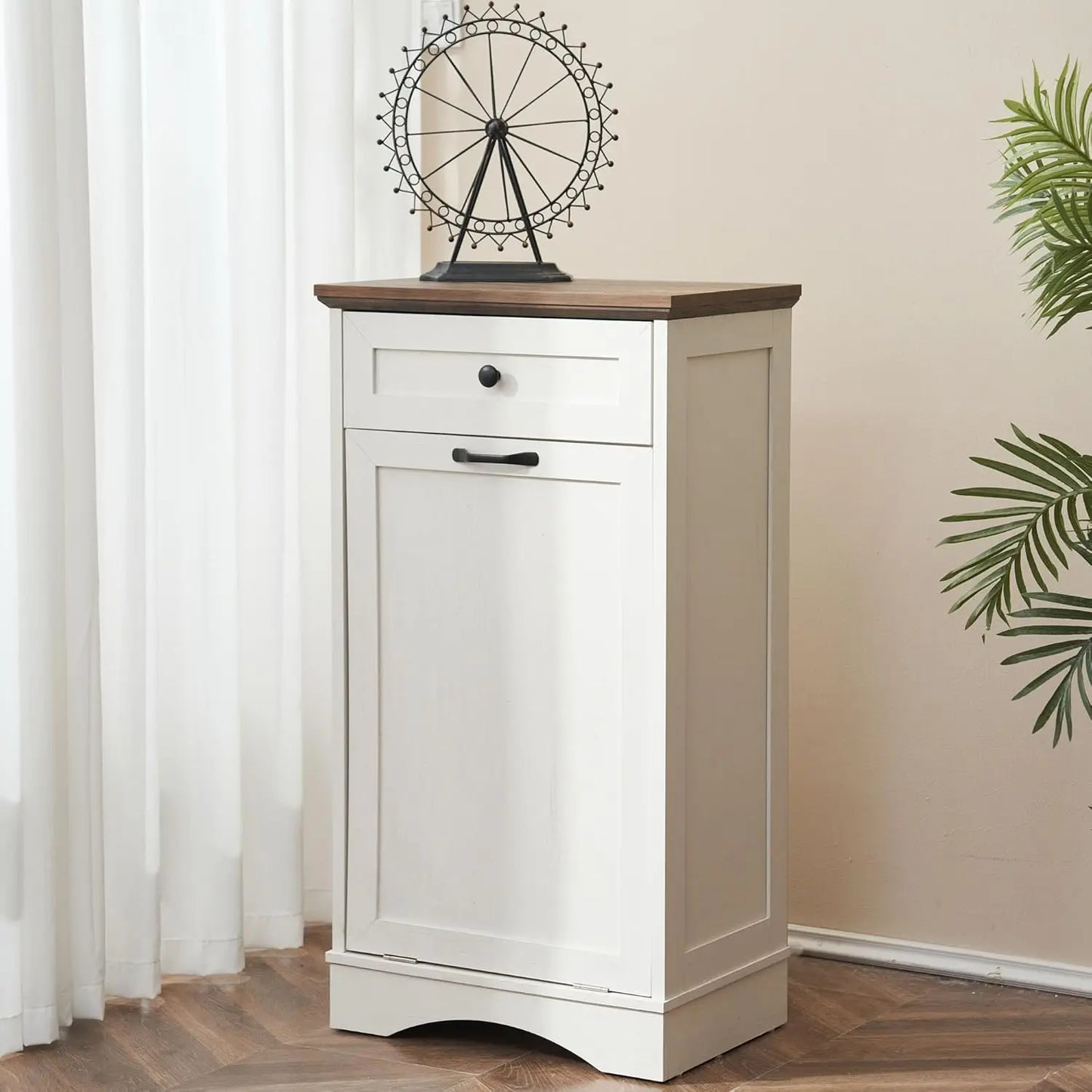 Tilt-Out Trash Cabinet