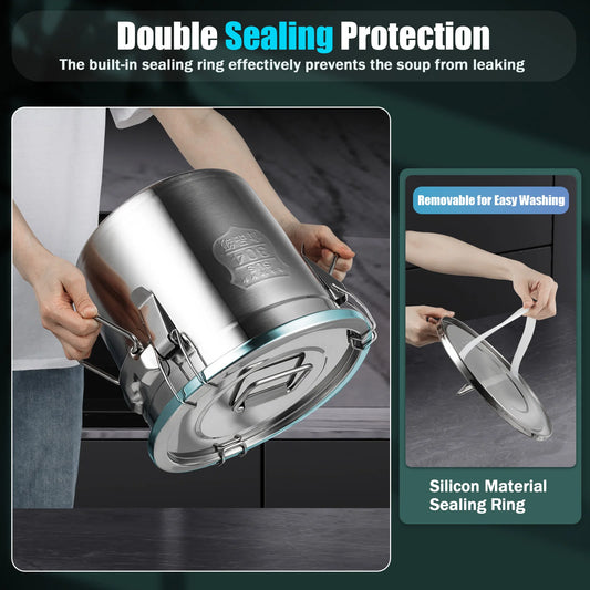 Stainless Steel Cereal Container