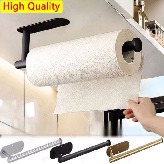 Adhesive Paper Towel Holder - DailyBasicNeeds.com