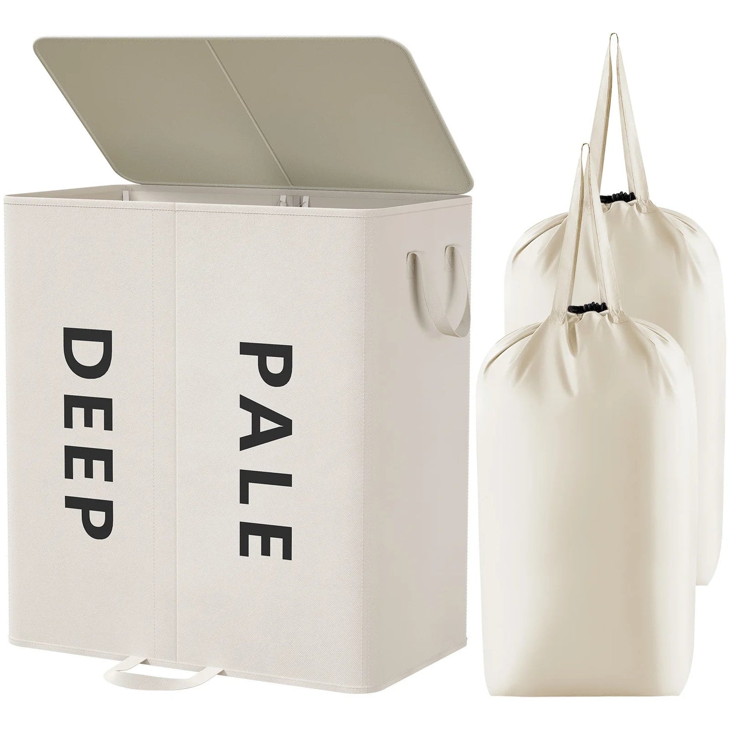 Double Laundry Hamper - DailyBasicNeeds.com