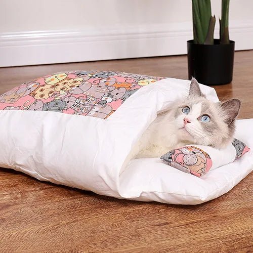 Japanese Cat Bed - DailyBasicNeeds.com