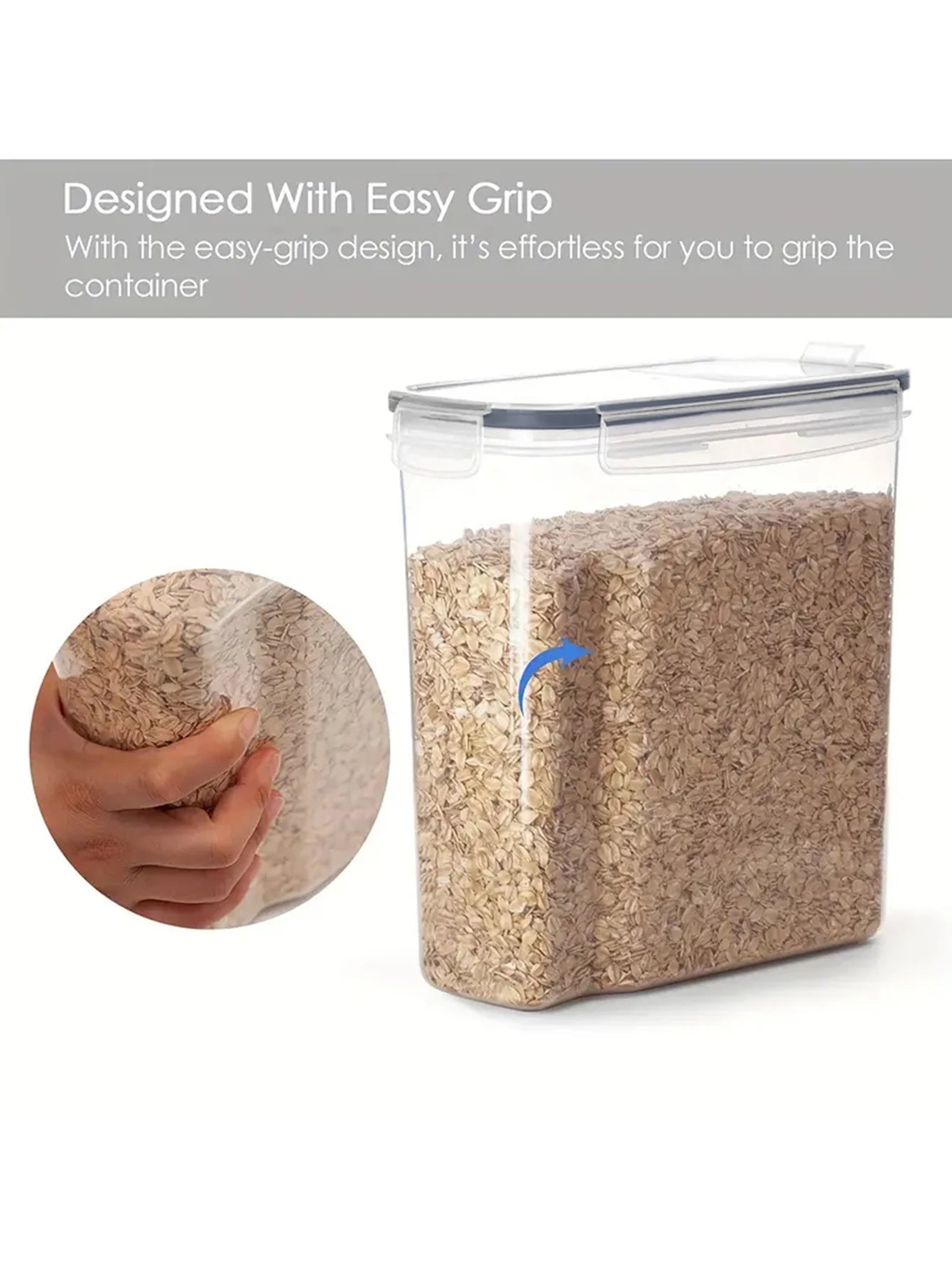 Large Food Storage Containers With Lids - DailyBasicNeeds.com