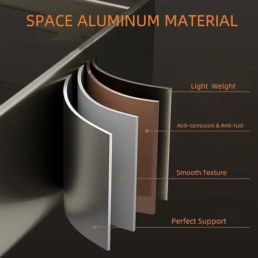 Self Adhesive Bathroom Shelves - DailyBasicNeeds.com