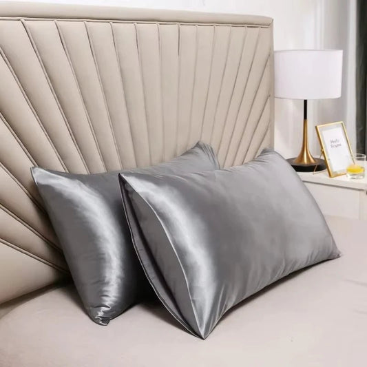 Silk Pillowcase Pillow Cover - DailyBasicNeeds.com