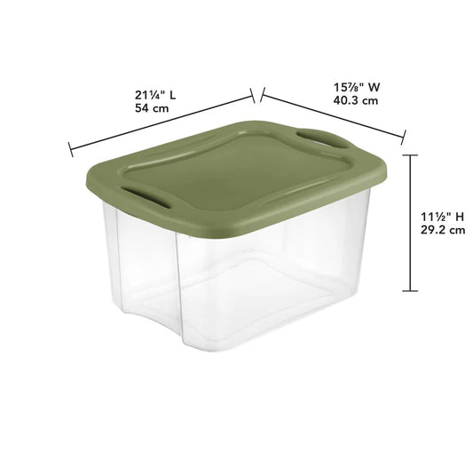 Stackable Plastic Container - DailyBasicNeeds.com