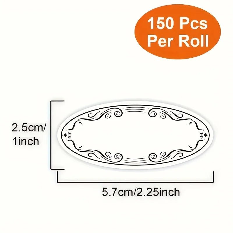 1 Roll of 150 Stickers, Food Classification Label - DailyBasicNeeds.com
