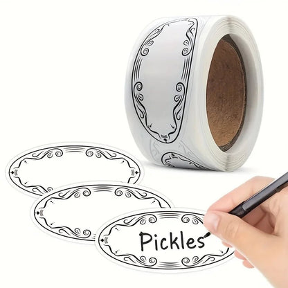 1 Roll of 150 Stickers, Food Classification Label - DailyBasicNeeds.com