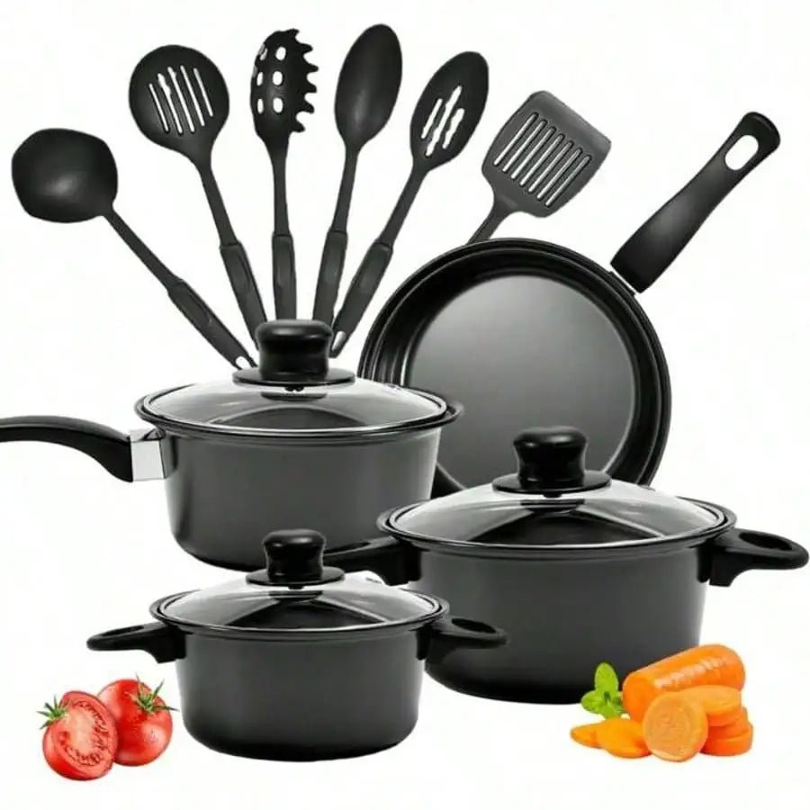 13 Piece Kitchen Cookware Set - DailyBasicNeeds.com