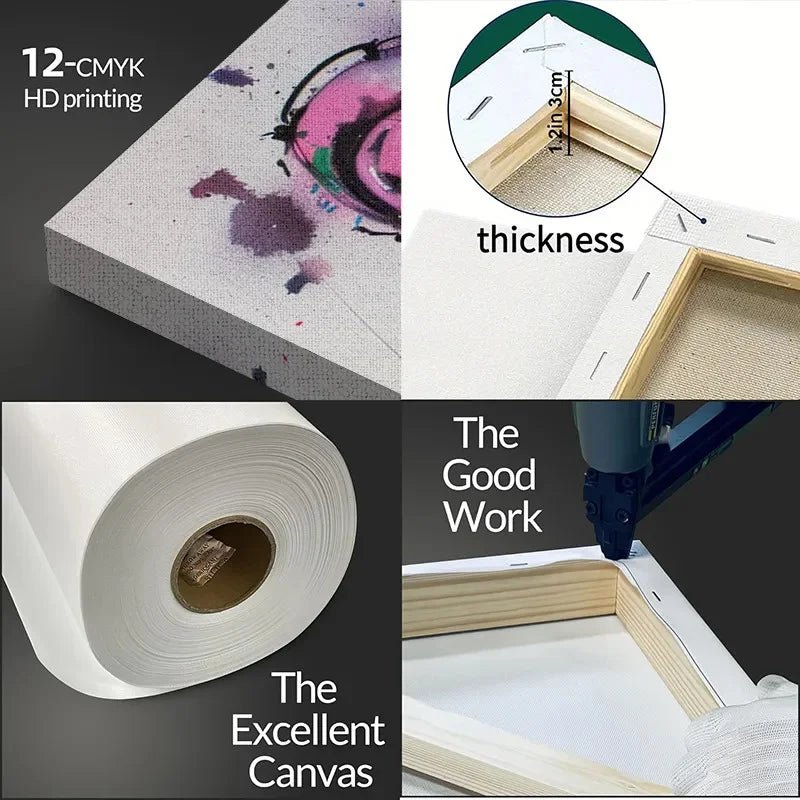 1pc Woven Canvas Wall Art - DailyBasicNeeds.com