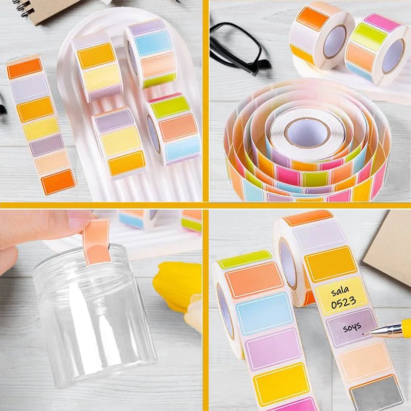 250PCS Self - Adhesive Food Storage Freezer Labels - DailyBasicNeeds.com