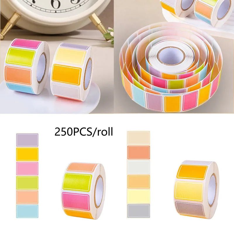 250PCS Self - Adhesive Food Storage Freezer Labels - DailyBasicNeeds.com
