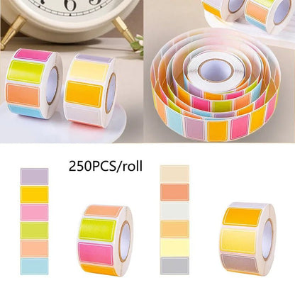250PCS Self - Adhesive Food Storage Freezer Labels - DailyBasicNeeds.com