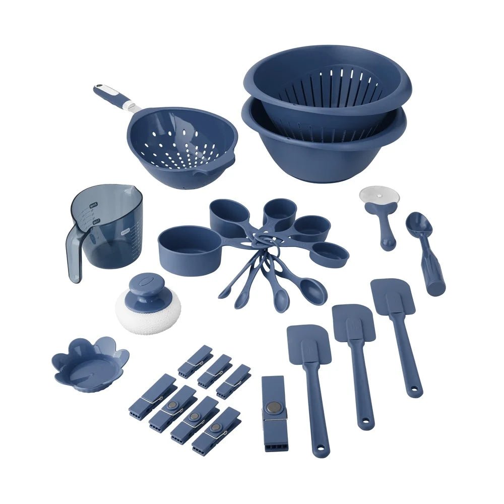 28 - Piece Kitchen Utensil Set – Complete Cooking Tools & Gadgets Set for Modern Kitchens - DailyBasicNeeds.com