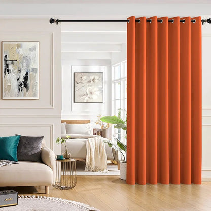 2PCS Room Divider Black Out Curtain - DailyBasicNeeds.com