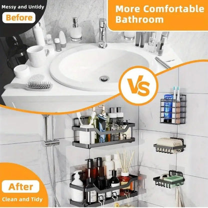 3 - 5 Pack Shower Organizer - DailyBasicNeeds.com