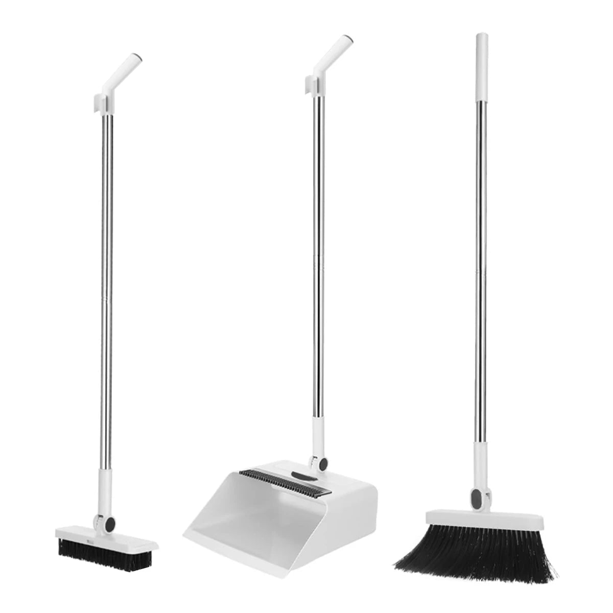 3 in 1 Broom and Dustpan Set - DailyBasicNeeds.com