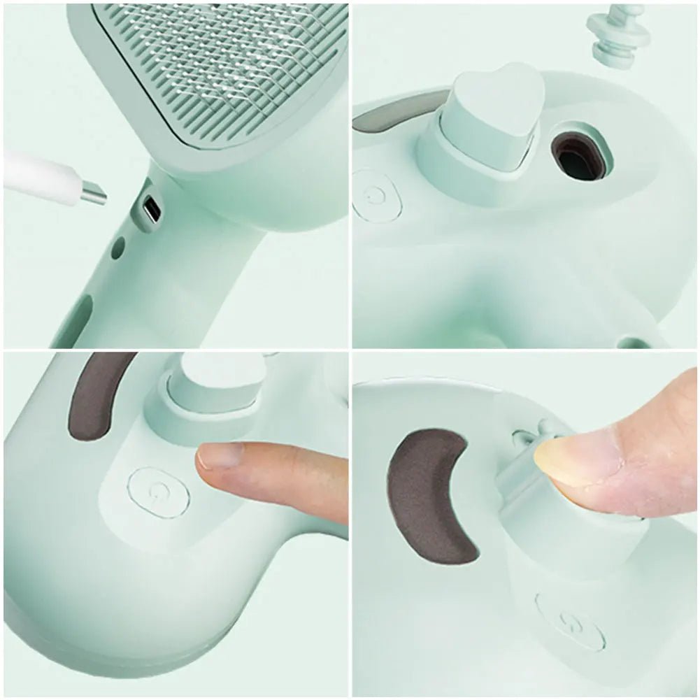 3 in 1 Cat Steam Brush Pet - DailyBasicNeeds.com