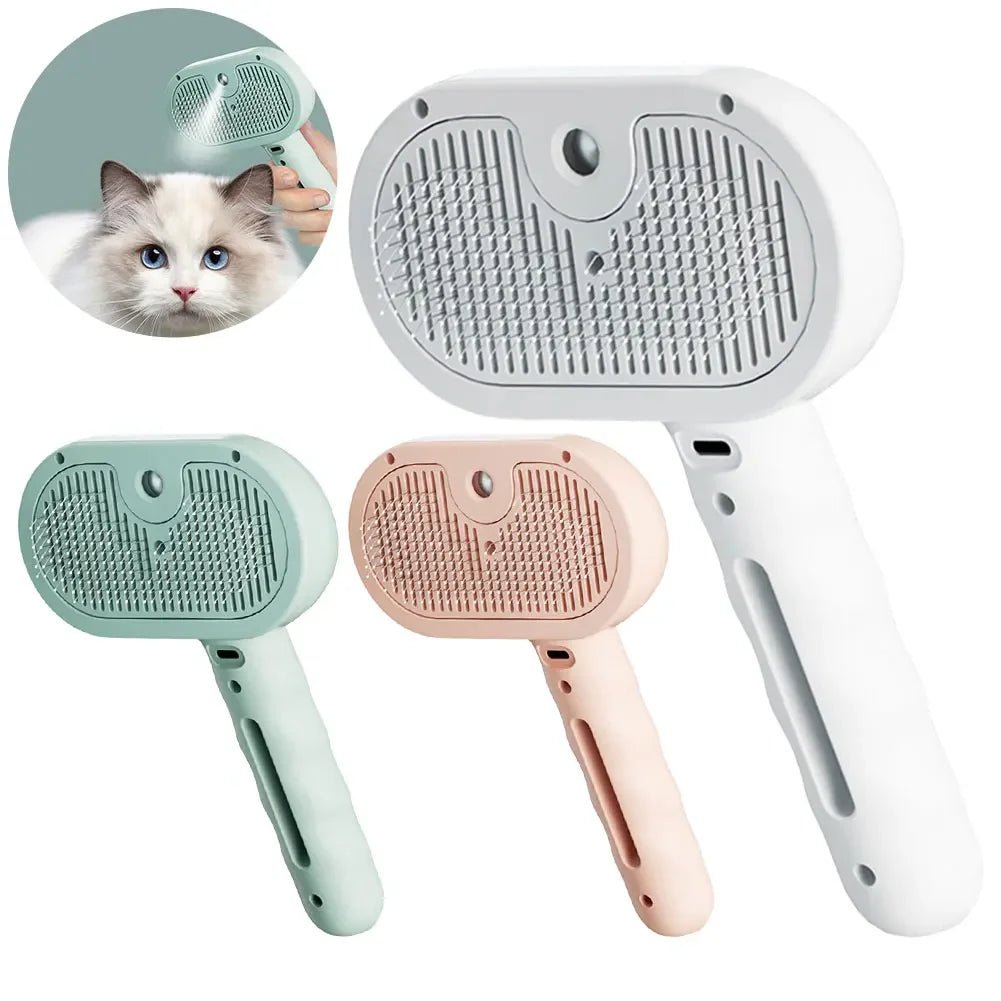 3 in 1 Cat Steam Brush Pet - DailyBasicNeeds.com