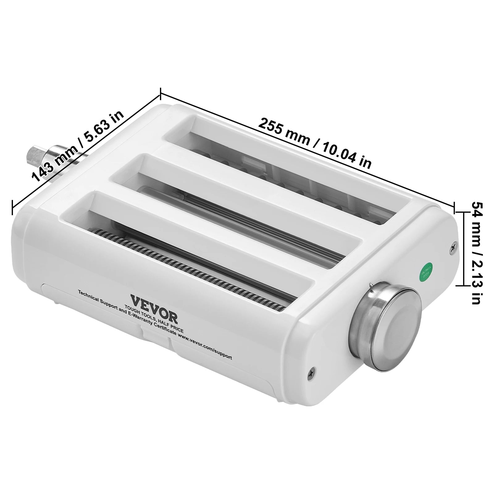 3 - in - 1 Pasta Maker Attachment for Stand Mixers - DailyBasicNeeds.com