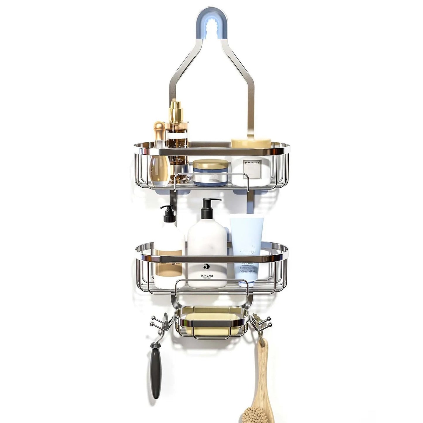 3 - tier Household Shower Shelves - DailyBasicNeeds.com