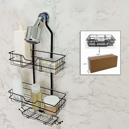 3 - tier Household Shower Shelves - DailyBasicNeeds.com