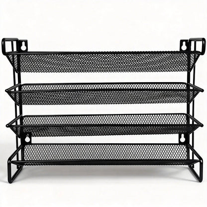 4 - Tier Spice Rack Kitchen Cabinet - DailyBasicNeeds.com