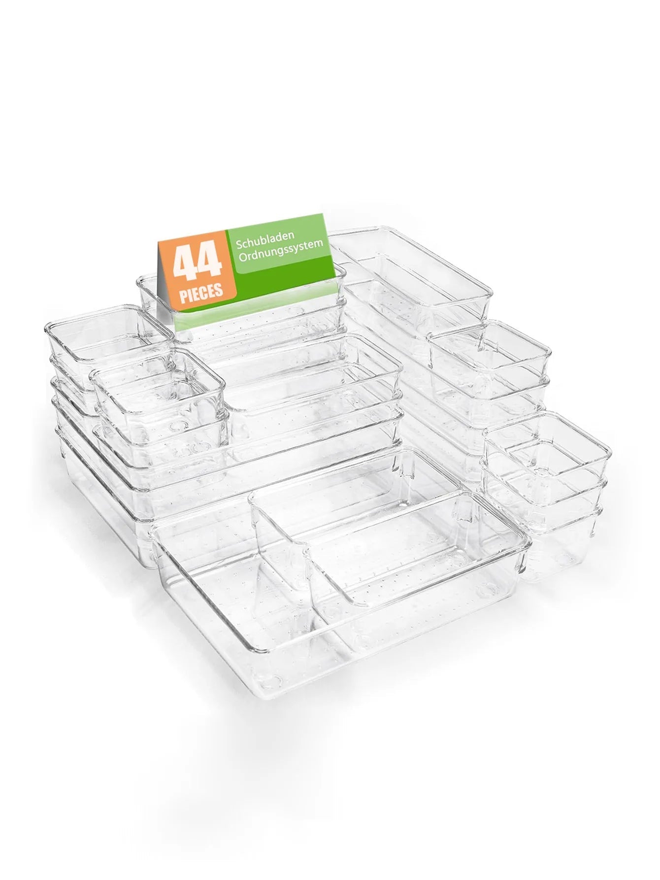 44 pcs Drawer storage box set - DailyBasicNeeds.com