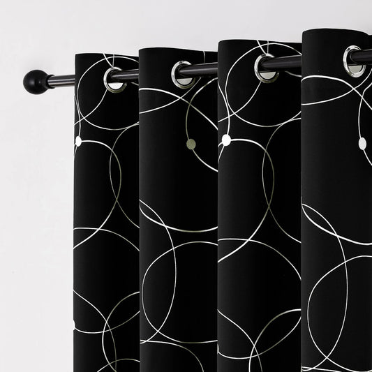 4PCS Blackout Curtains - DailyBasicNeeds.com