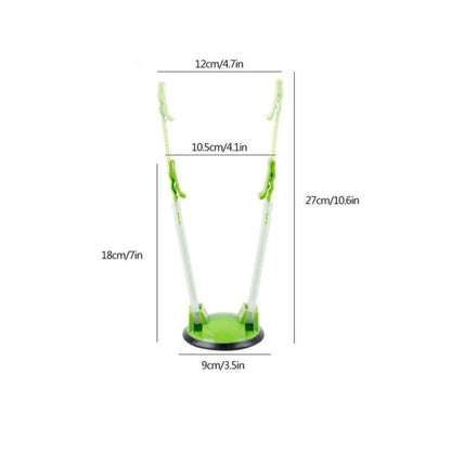 5 - Piece Ziplock Bag Holder Set | Easy Food Prep Tool - DailyBasicNeeds.com