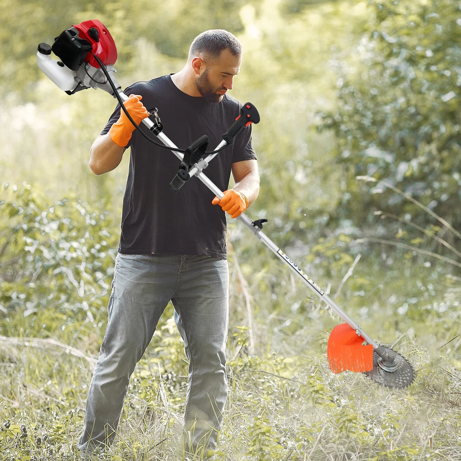 52cc Weed Wacker 2 - Stroke Gas Grass Trimmer - DailyBasicNeeds.com