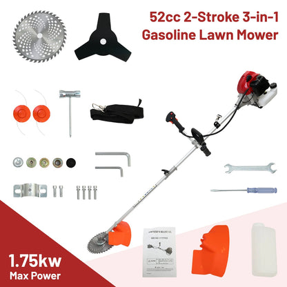 52cc Weed Wacker 2 - Stroke Gas Grass Trimmer - DailyBasicNeeds.com