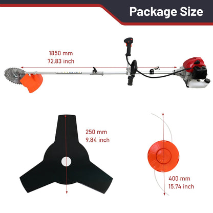 52cc Weed Wacker 2 - Stroke Gas Grass Trimmer - DailyBasicNeeds.com