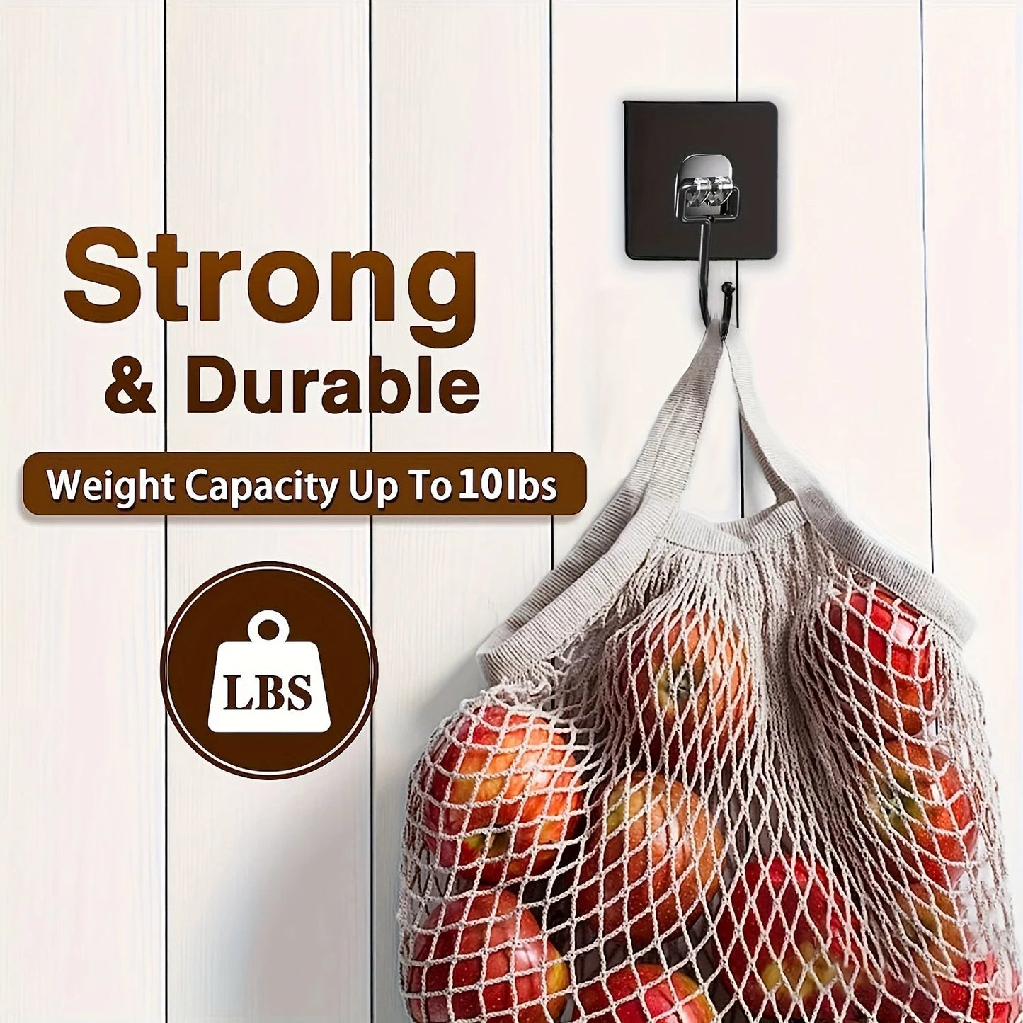 5pcs Heavy Duty Wall Hook - DailyBasicNeeds.com