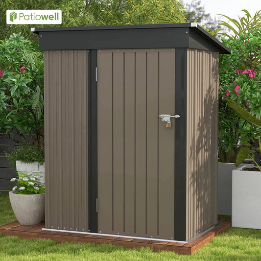 5x3 FT Outdoor Storage Shed - DailyBasicNeeds.com