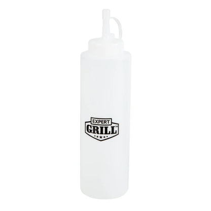 6 Pack 14oz Plastic Squeeze Bottles - DailyBasicNeeds.com