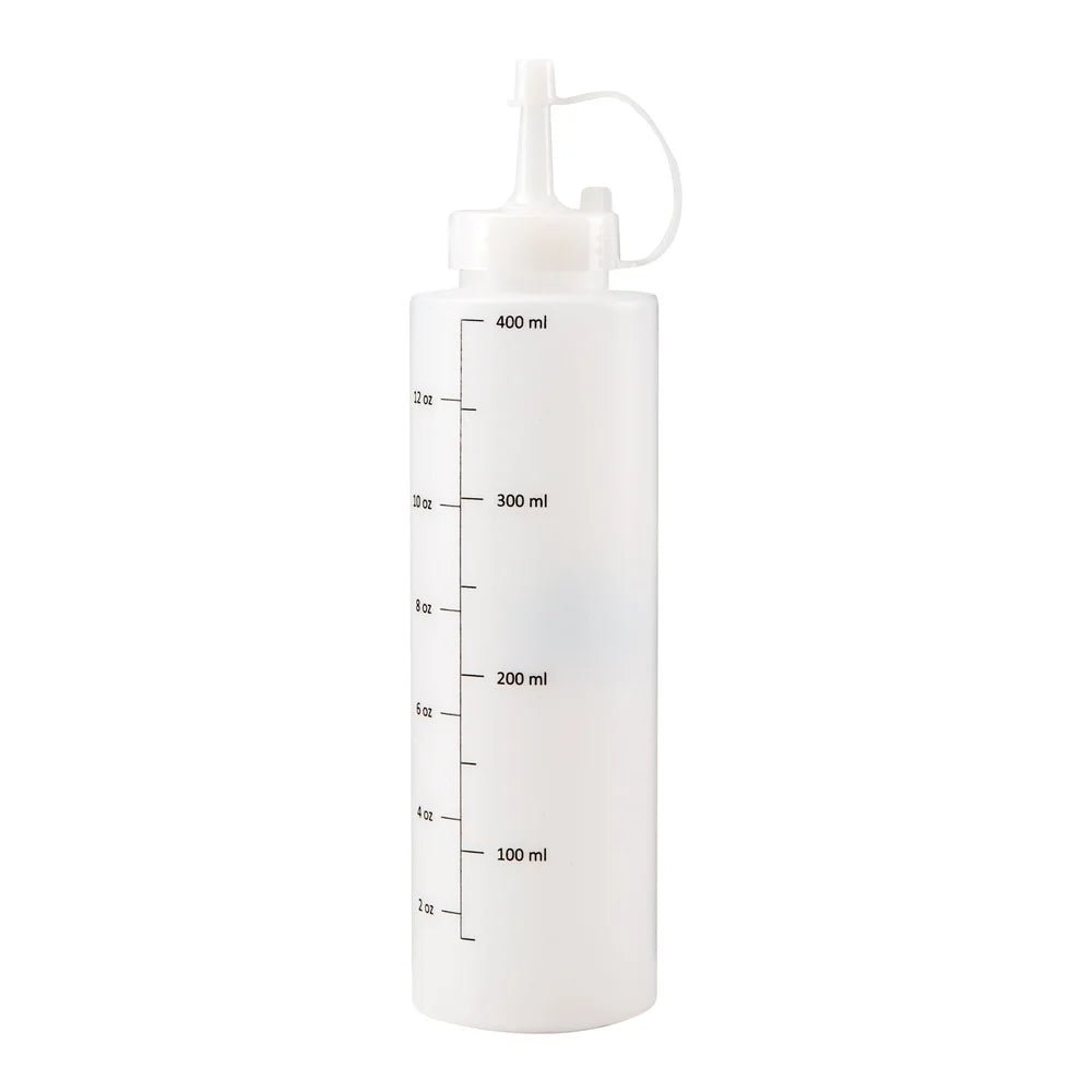6 Pack 14oz Plastic Squeeze Bottles - DailyBasicNeeds.com