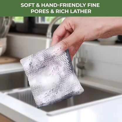 6 Pack Stainless Steel Scrubber Pads - DailyBasicNeeds.com
