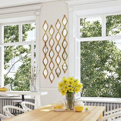 6 Pcs Acrylic Teardrop Mirror Decor - DailyBasicNeeds.com