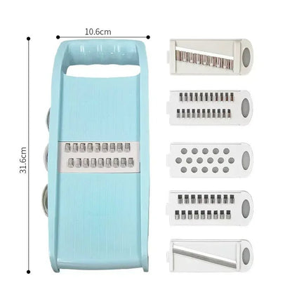7 - in - 1 Mandoline Food Slicer – Multifunction Vegetable Cutter & Kitchen Prep Tool - DailyBasicNeeds.com