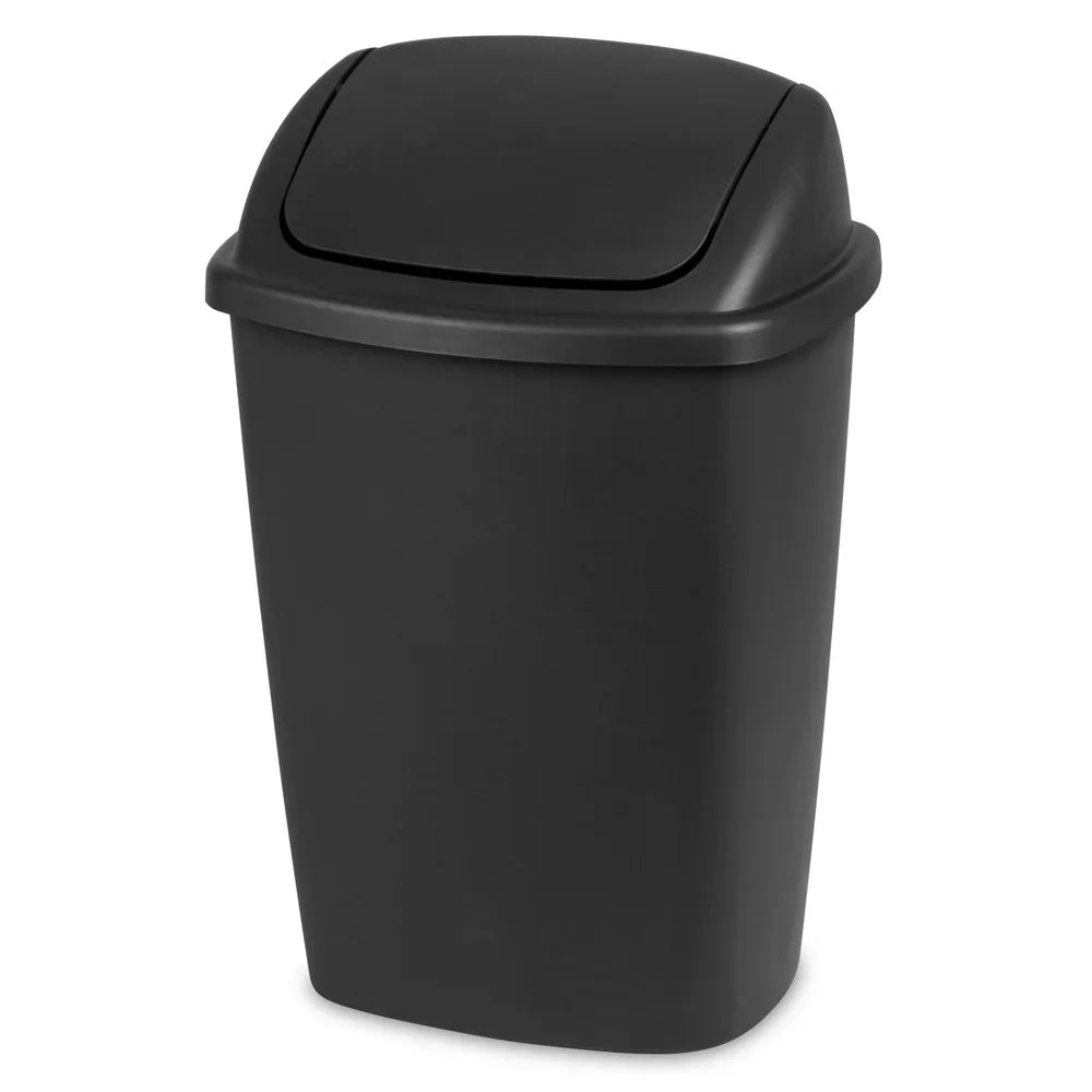7.5 Gallon SwingTop Trash Can - DailyBasicNeeds.com