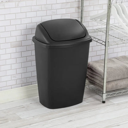 7.5 Gallon SwingTop Trash Can - DailyBasicNeeds.com