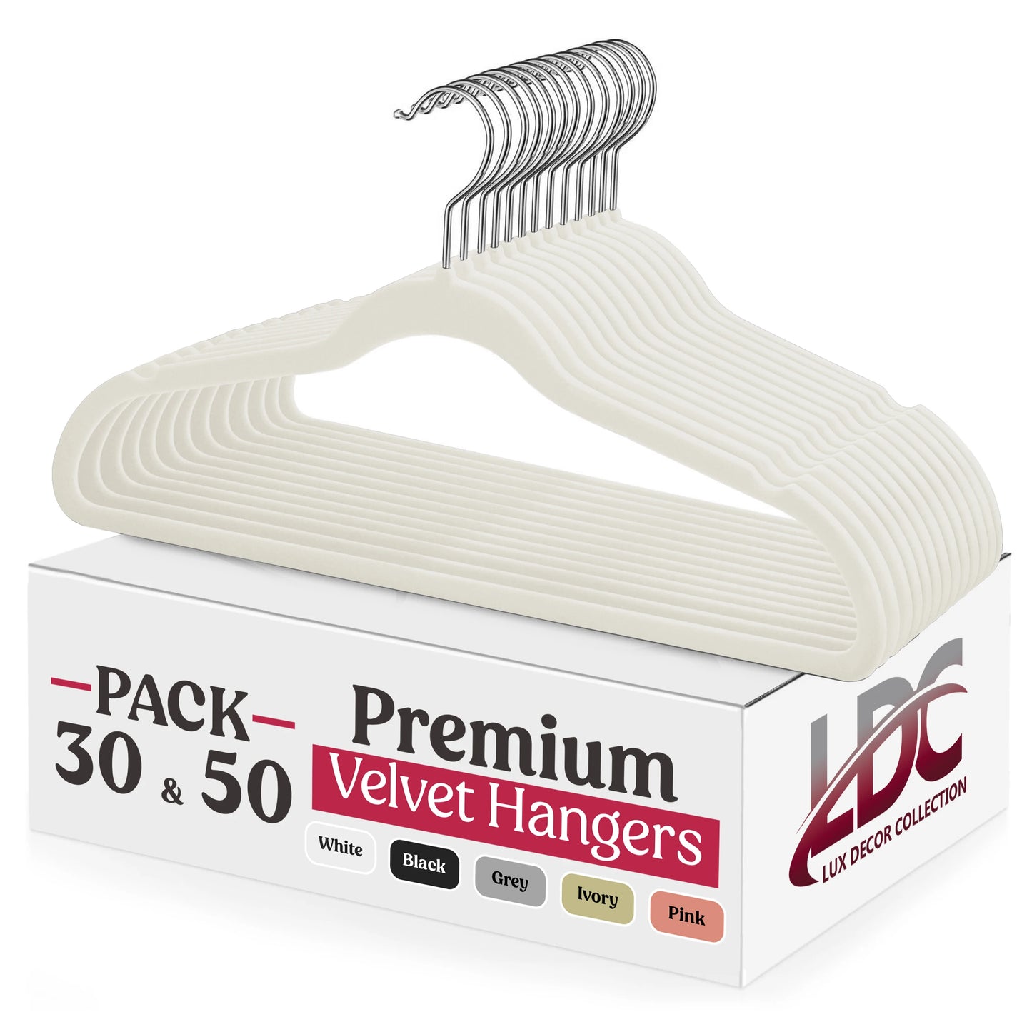 Velvet Hangers 30/50 Pack