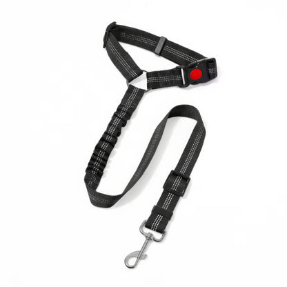 Black Pet Car Safety Rope