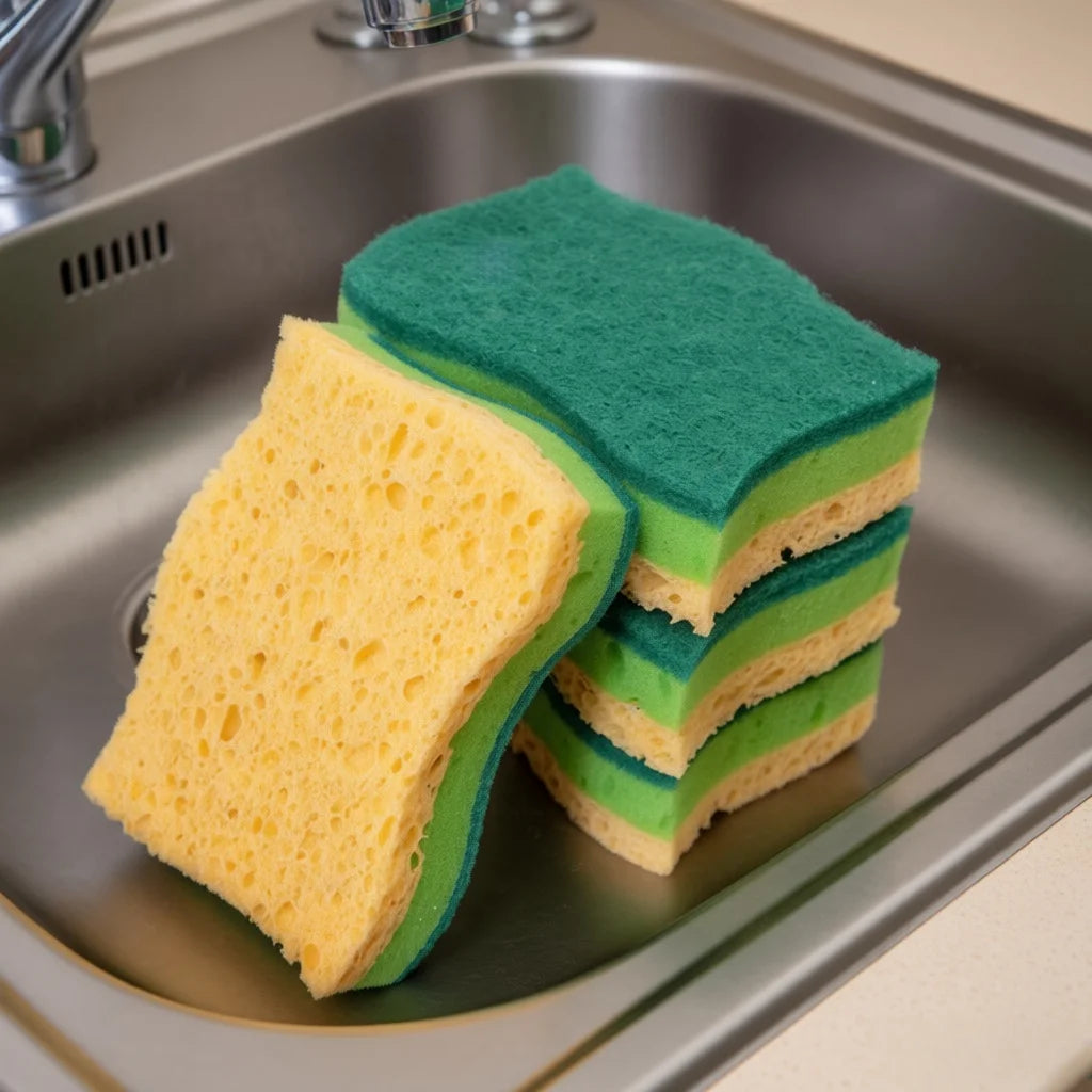Multi - Layer Scrubbing Sponge