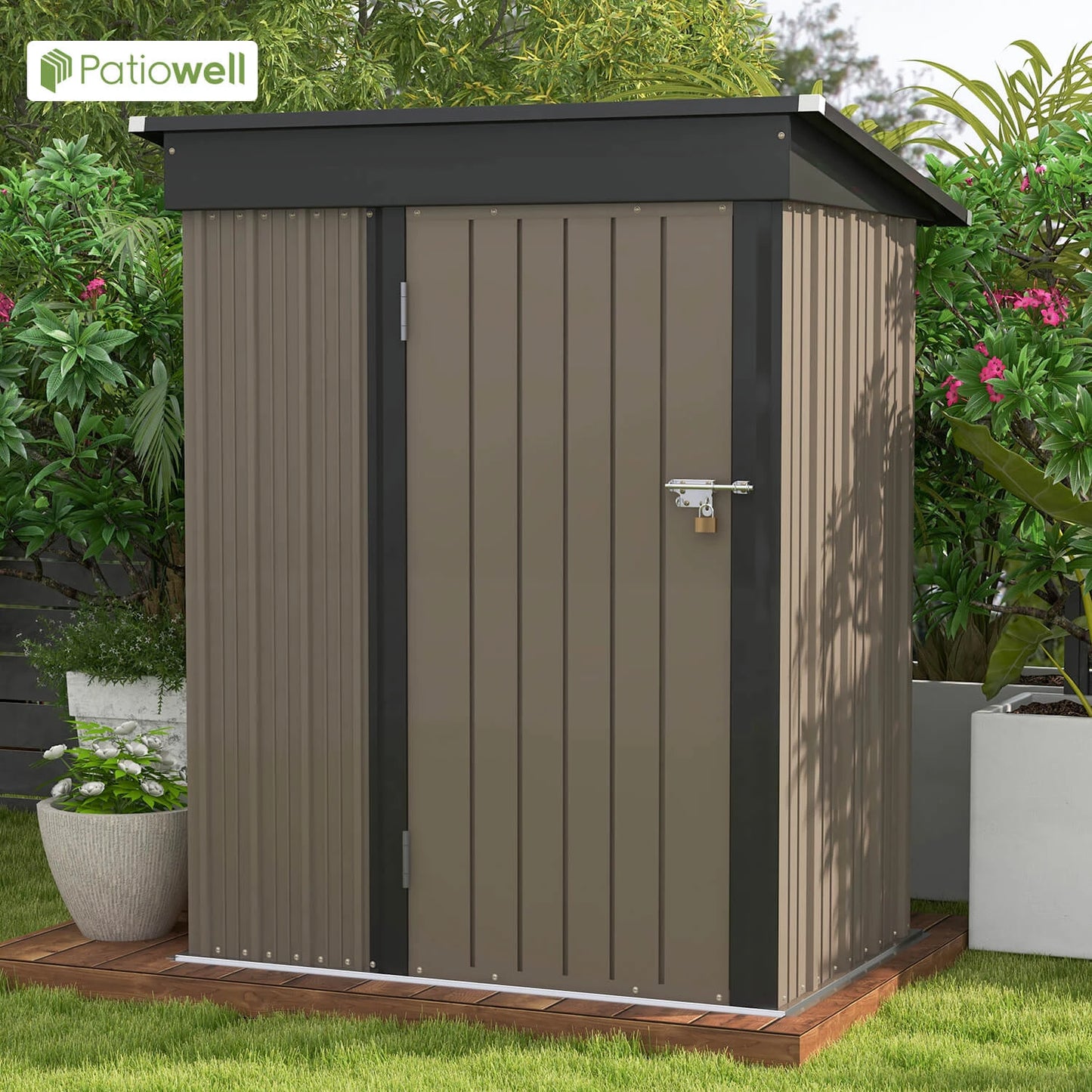 5x3 FT Outdoor Storage Shed