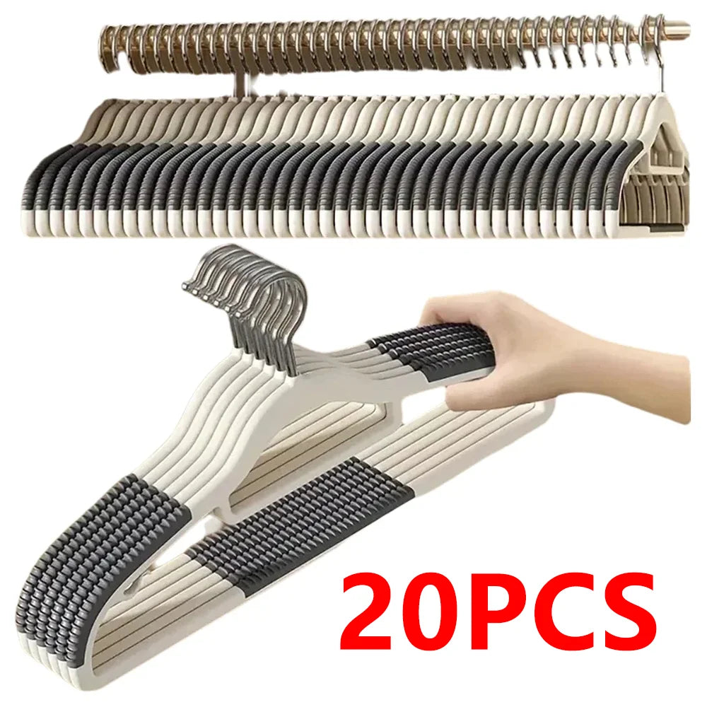 20/40PCS Durable Anti Slip Hangers