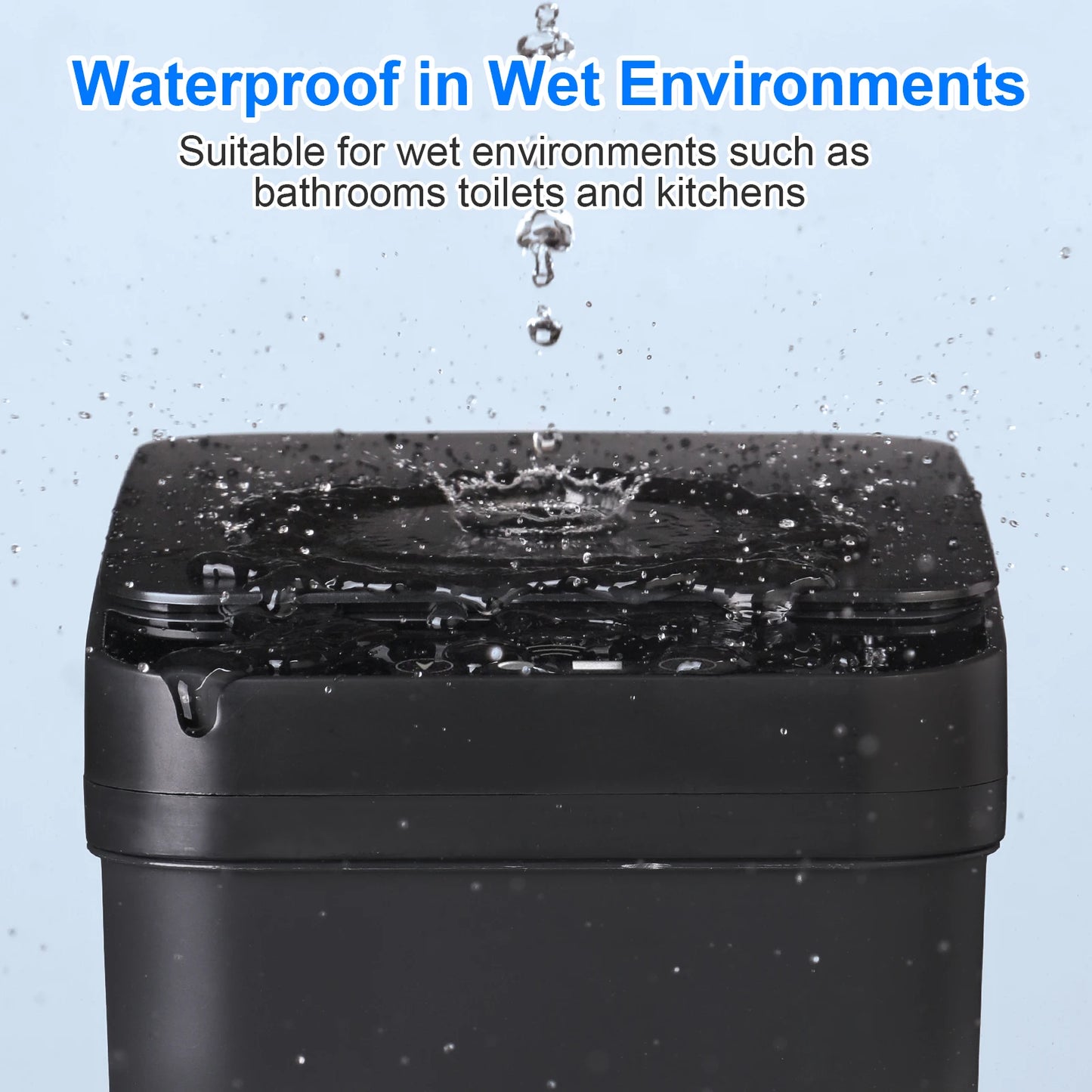 Touchless Slim Trash Cans